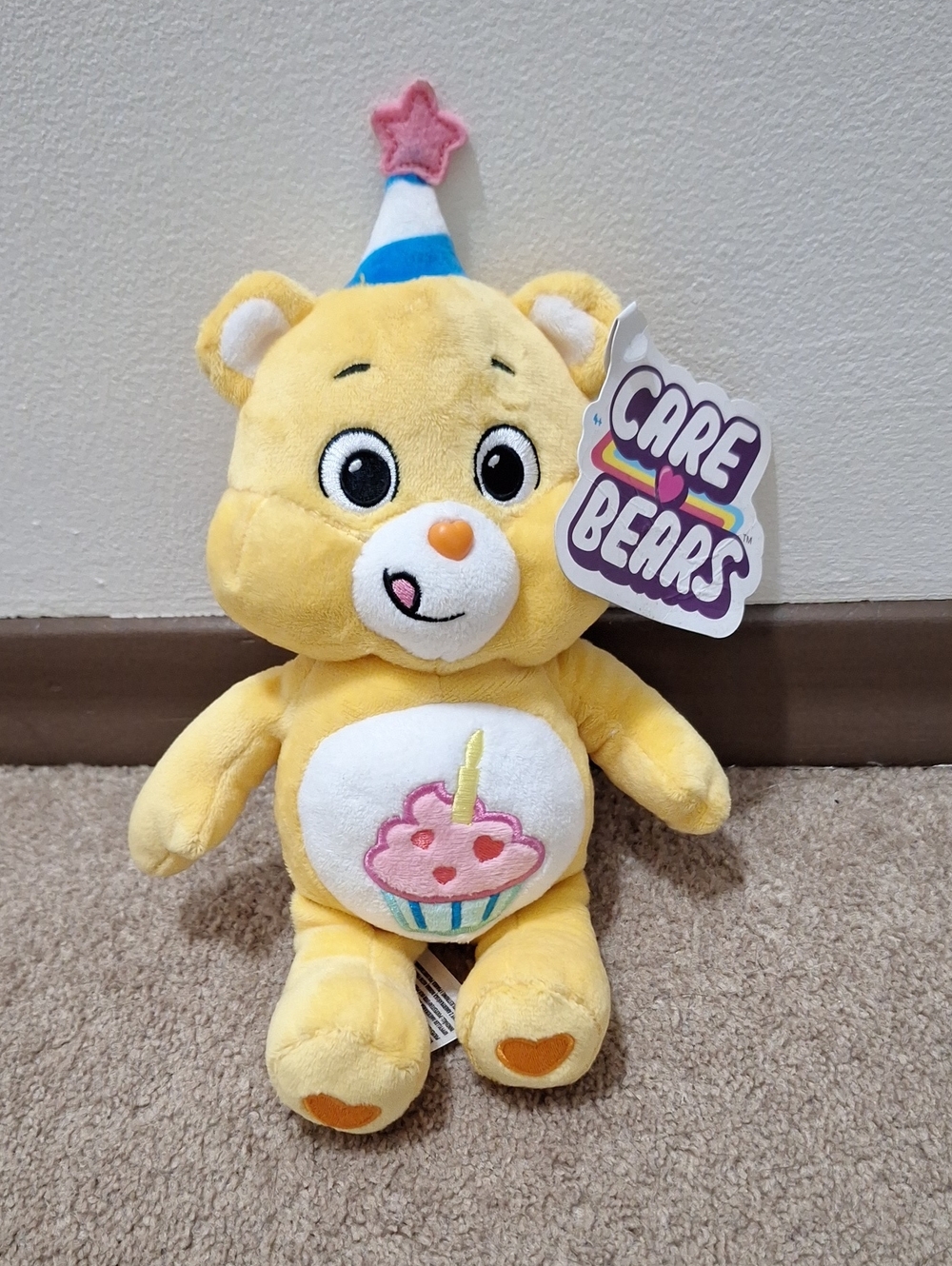 Care Bear Small Birthday Bear With Tags